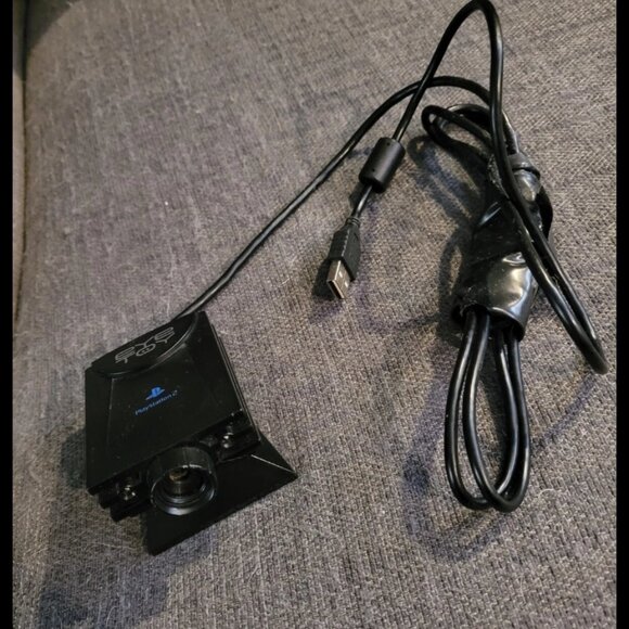 PS2 Eye Toy Camera Sony PlayStation 2 Black USB - Picture 2 of 3